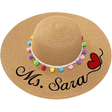 Chapeau De Paille À Personnaliser En Ligne